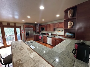 Fridge, microwave, oven, dishwasher - Kenai Riverfront In Downtown Soldotna (Soldotna)