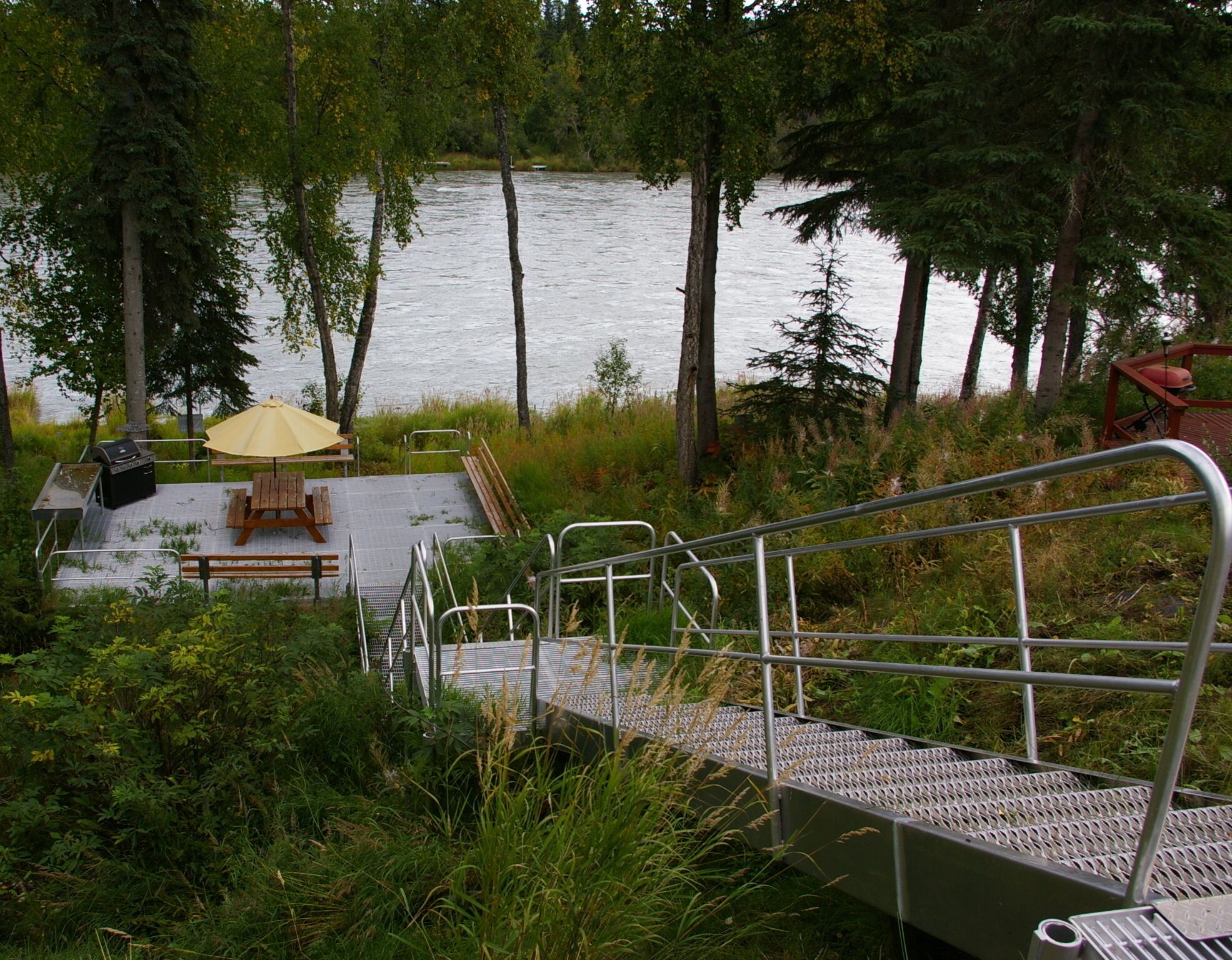 Enceinte de l’hébergement