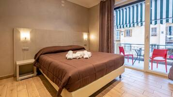 In-room safe, desk, soundproofing, free cots/infant beds