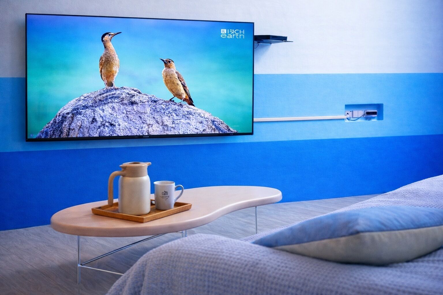 Quarto quádruplo standard, 2 camas de casal | Escrivaninha, cortinas blackout, quartos à prova de som, roupa de cama