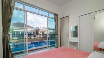 Three Bedrooms Private Pool Villa | 3 bedrooms, desk, blackout curtains, iron/ironing board