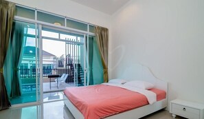 Three Bedrooms Private Pool Villa | 3 Schlafzimmer, Schreibtisch, Verdunkelungsvorhänge