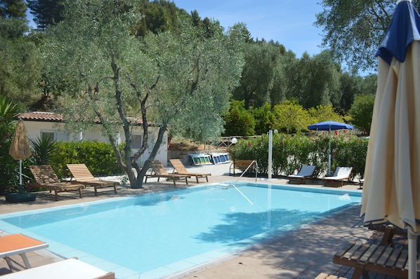 Seasonal outdoor pool