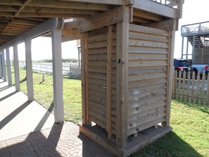 Property grounds - Amazing Gulf Views, Pets Welcomed ADA Ramp, Fenced Yard, Direct access to Beach (Galveston)