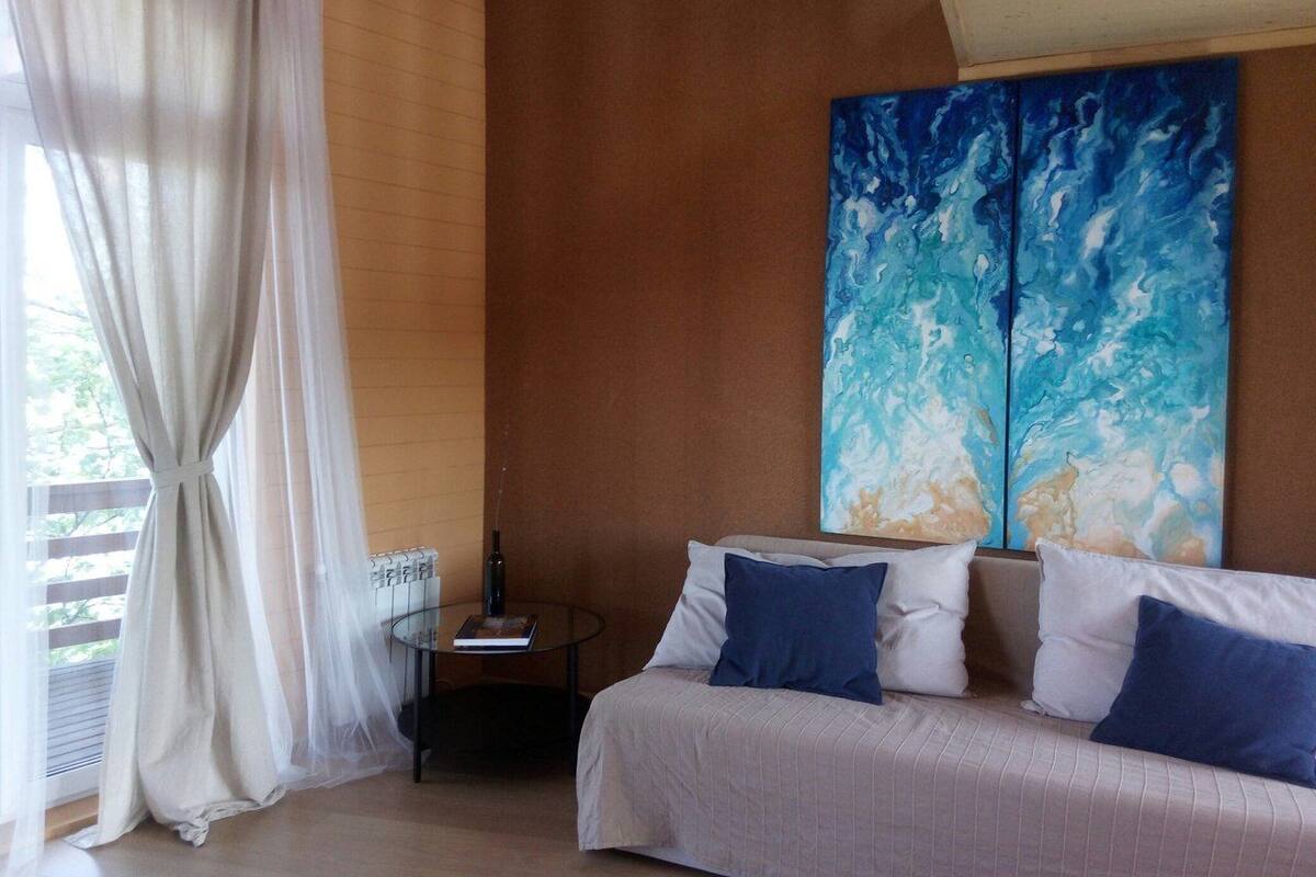 Casa (Остров) | Area soggiorno | TV a schermo piatto, caminetto