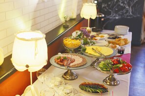 Frokostbuffé er inkludert hver dag