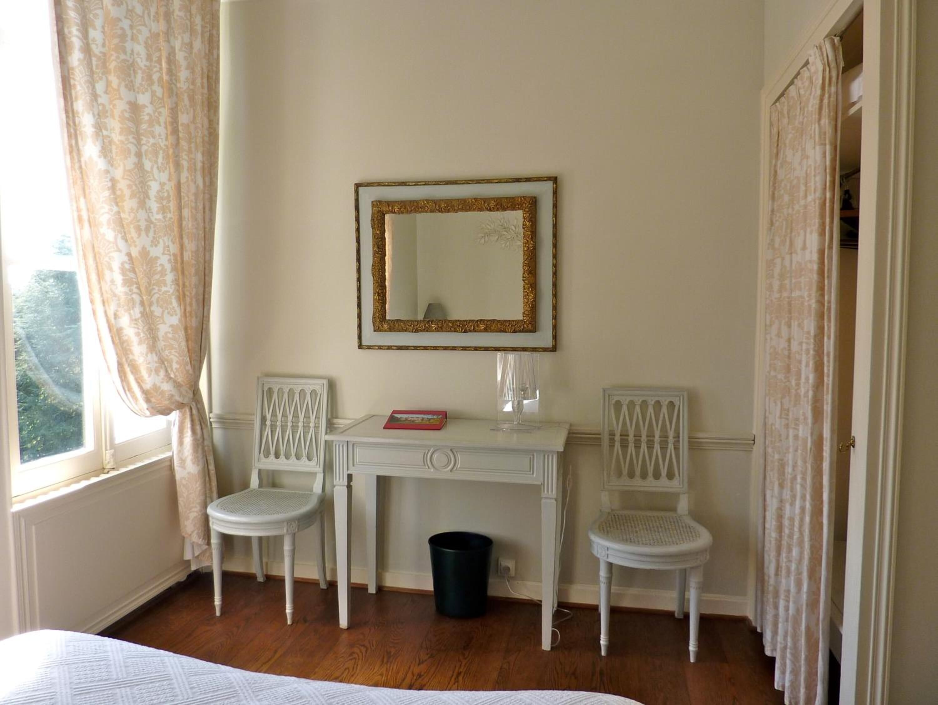 individually decorated, individually furnished, blackout curtains