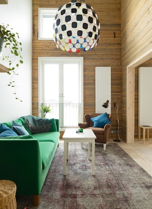 Grand Studio, 2 Bedrooms, Lake View (Split Level with Stairs) | Living area - Upperud 99 (Åsensbruk)