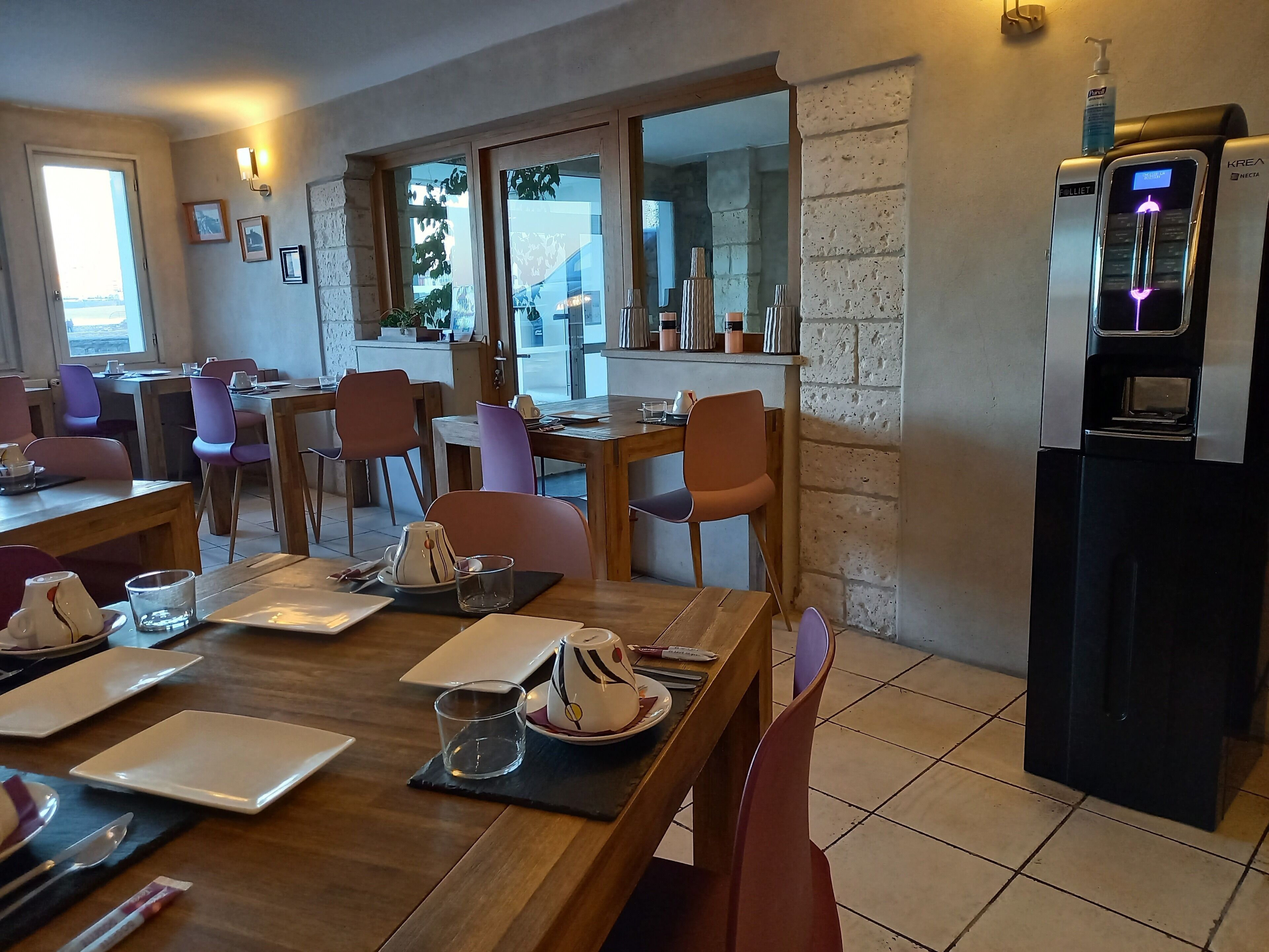 daily buffet breakfast (eur 13 per person)