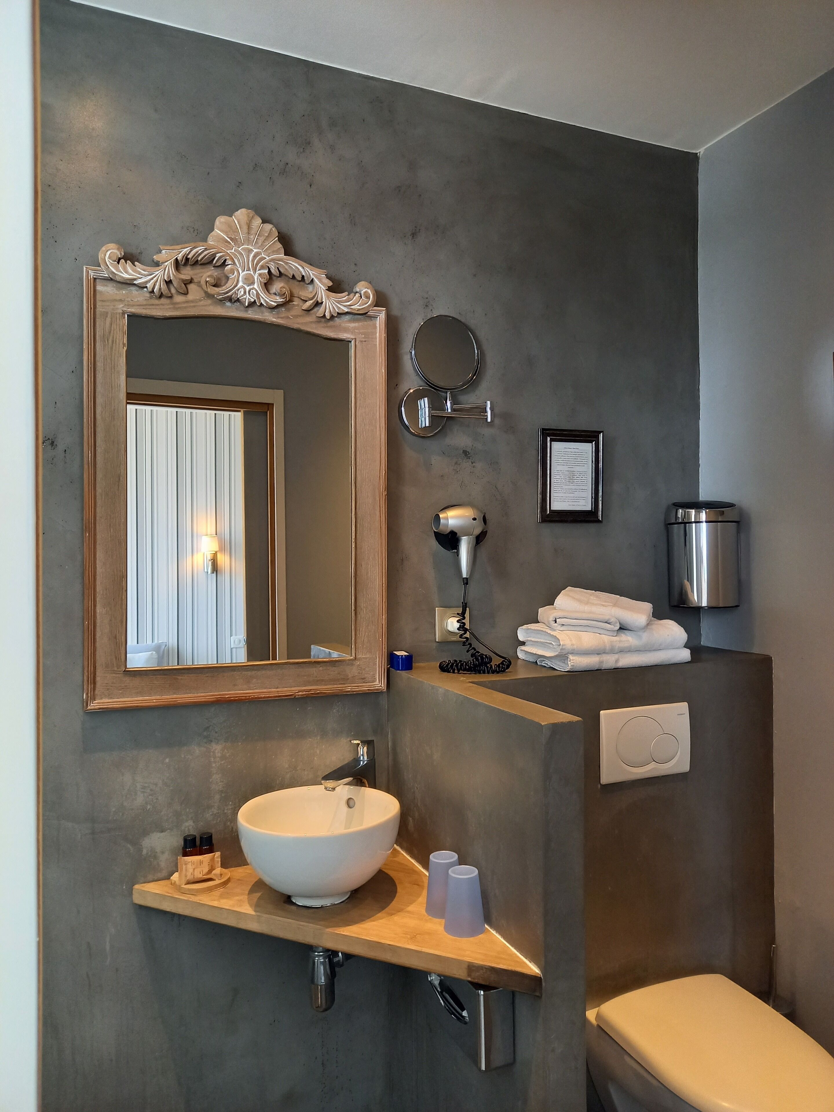 double room, ocean view | bathroom | free toiletries, hair dryer, towels