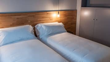 Wifi gratis y ropa de cama