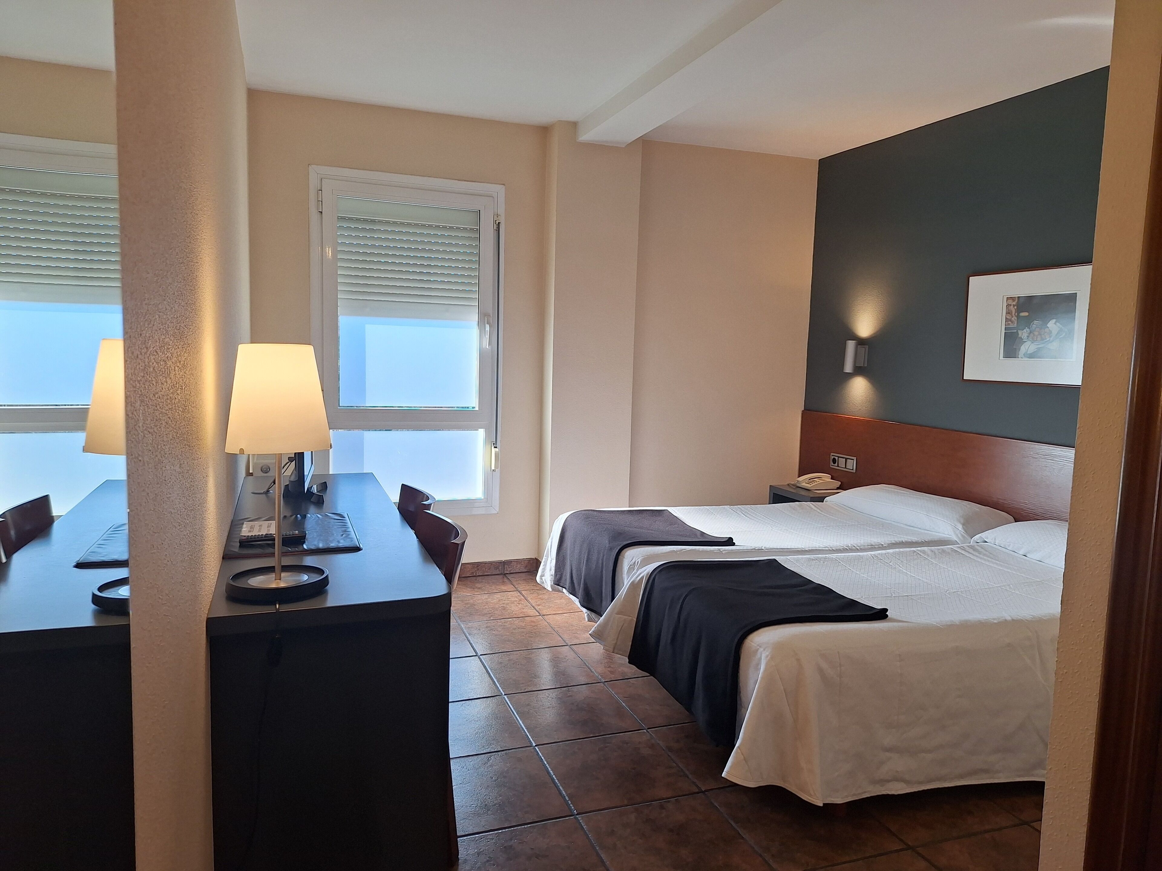 Desk, free WiFi, bed sheets, wheelchair access