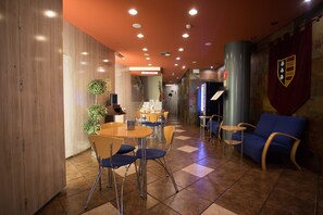 Sala de estar en el lobby
