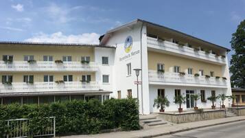 Fassade der Unterkunft