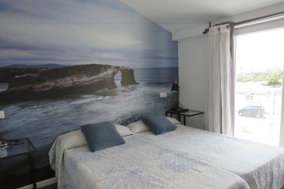 Double or Twin Room, Mountain View | Down comforters, desk, blackout drapes, soundproofing