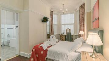 Desk, iron/ironing board, free WiFi, bed sheets