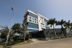 Façade de l’hébergement