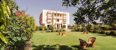 Façade de l’hébergement