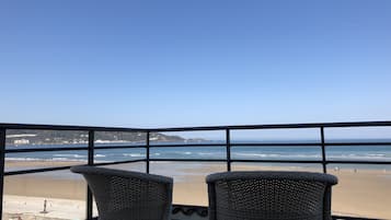 Doppia Superior, terrazzo, fronte oceano | Balcone