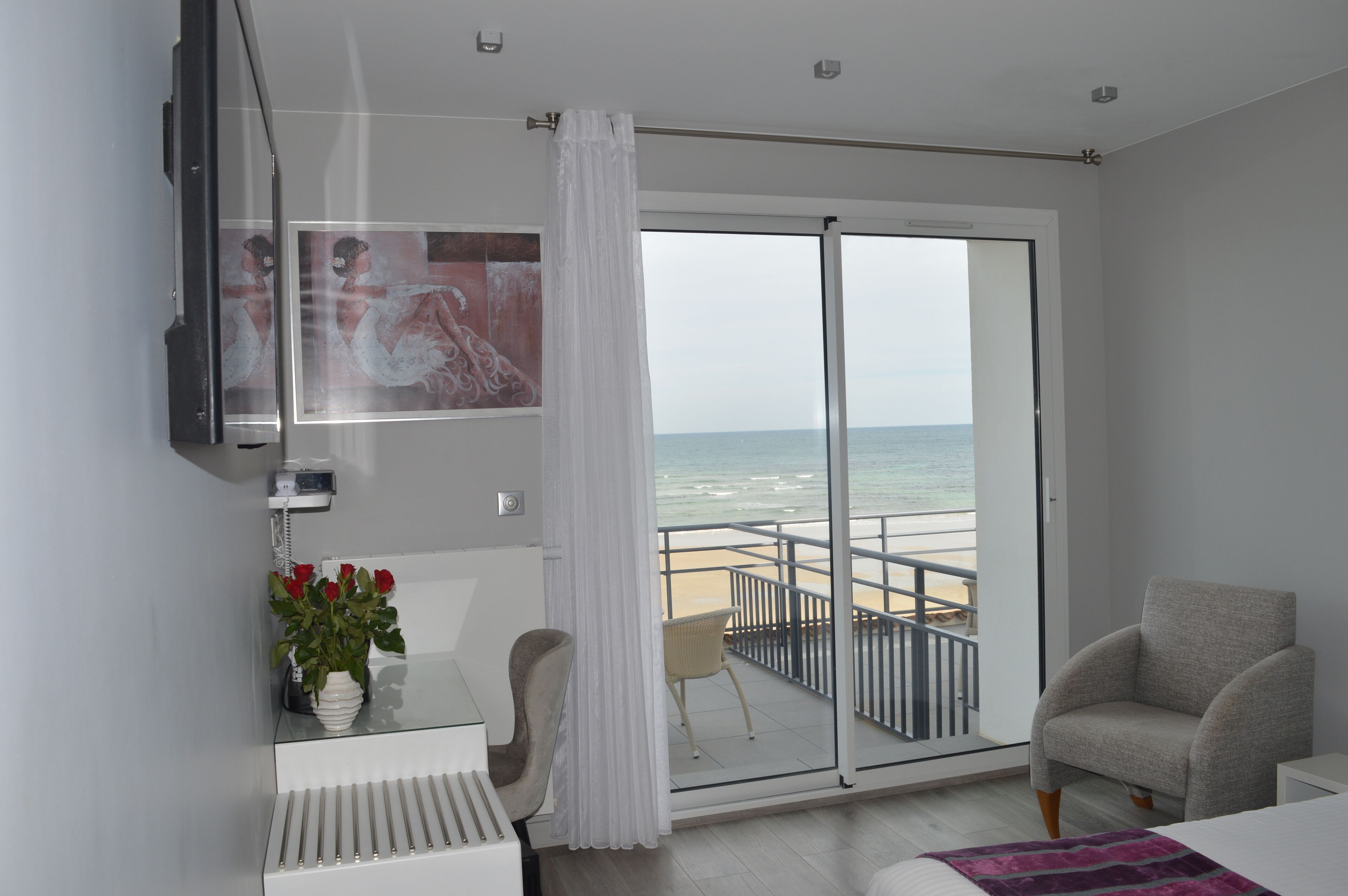 superior double room, terrace, oceanfront | view from room