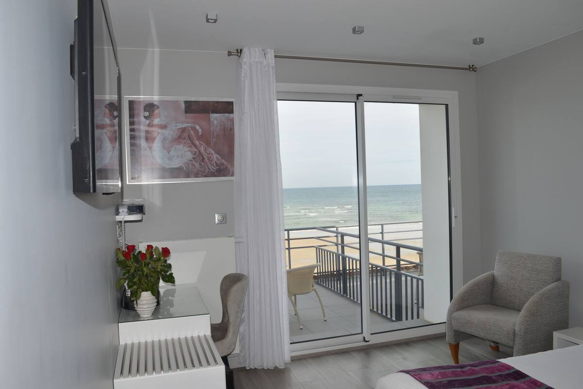 superior double room, terrace, oceanfront | view from room