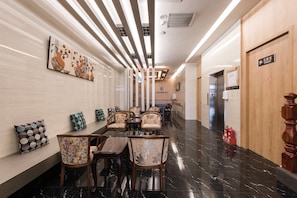 Sitzecke in der Lobby