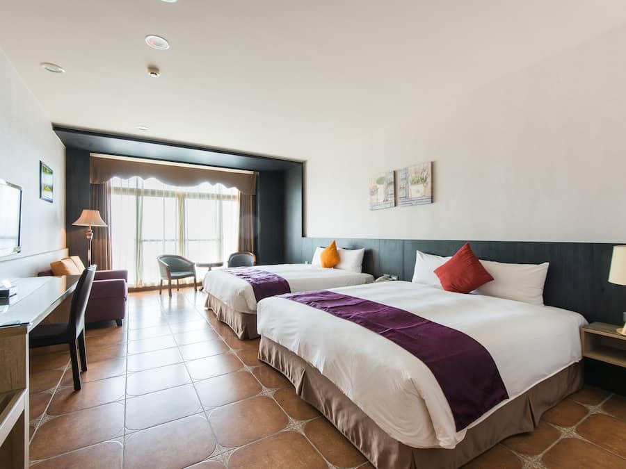 Standard Quadruple Room | Premium bedding, down comforters, pillowtop beds, desk