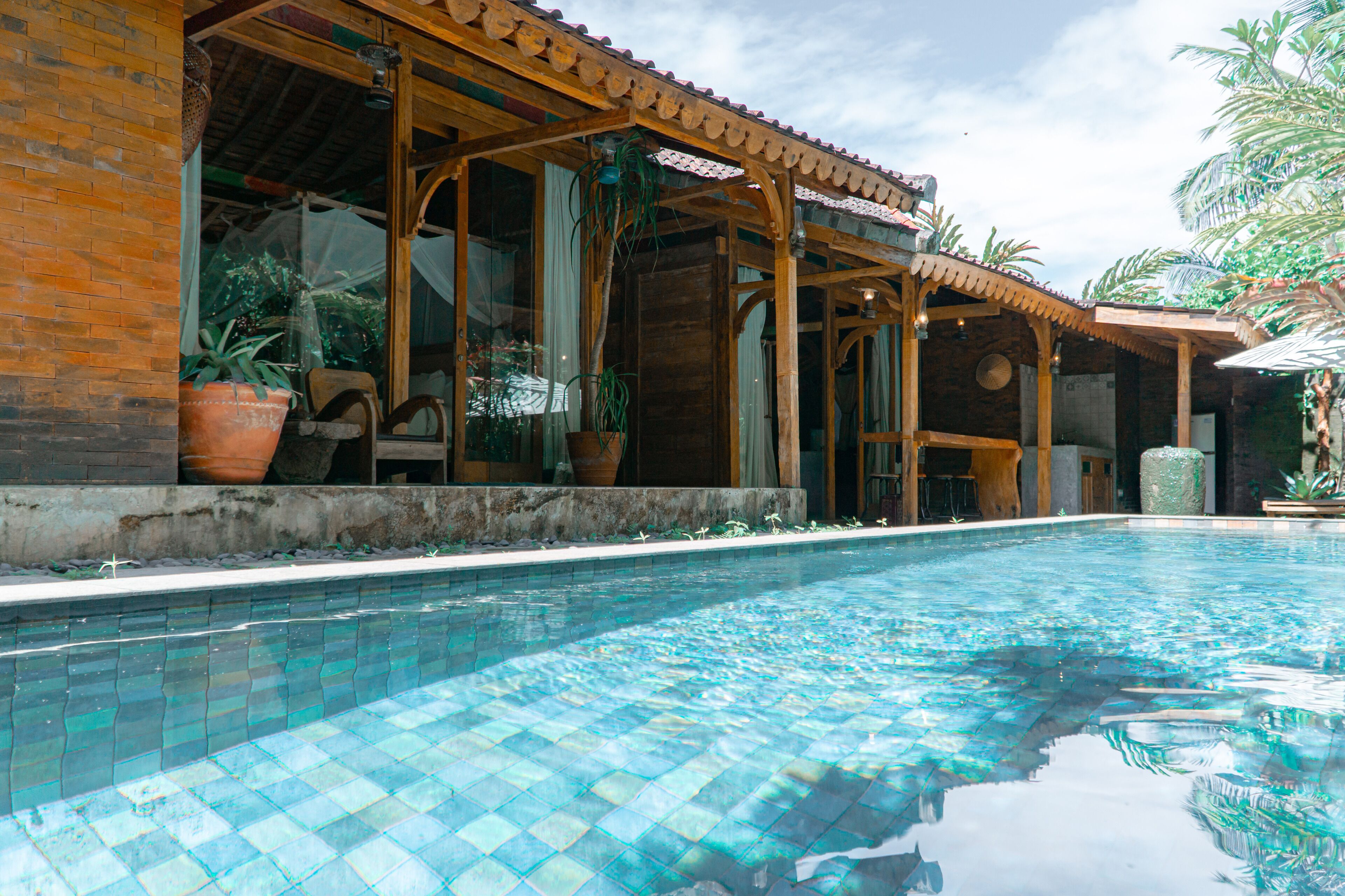 Villa, 3 camere da letto, piscina privata (Wooden) | Piscina privata