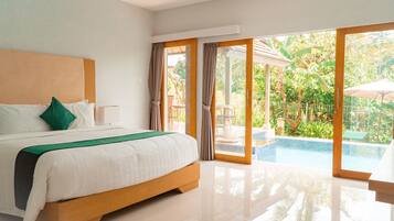 Vila premier | 2 quartos, individualmente decorados, individualmente mobiliados