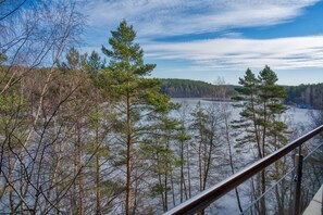 Estúdio, sacada, vista para o lago | Sacada