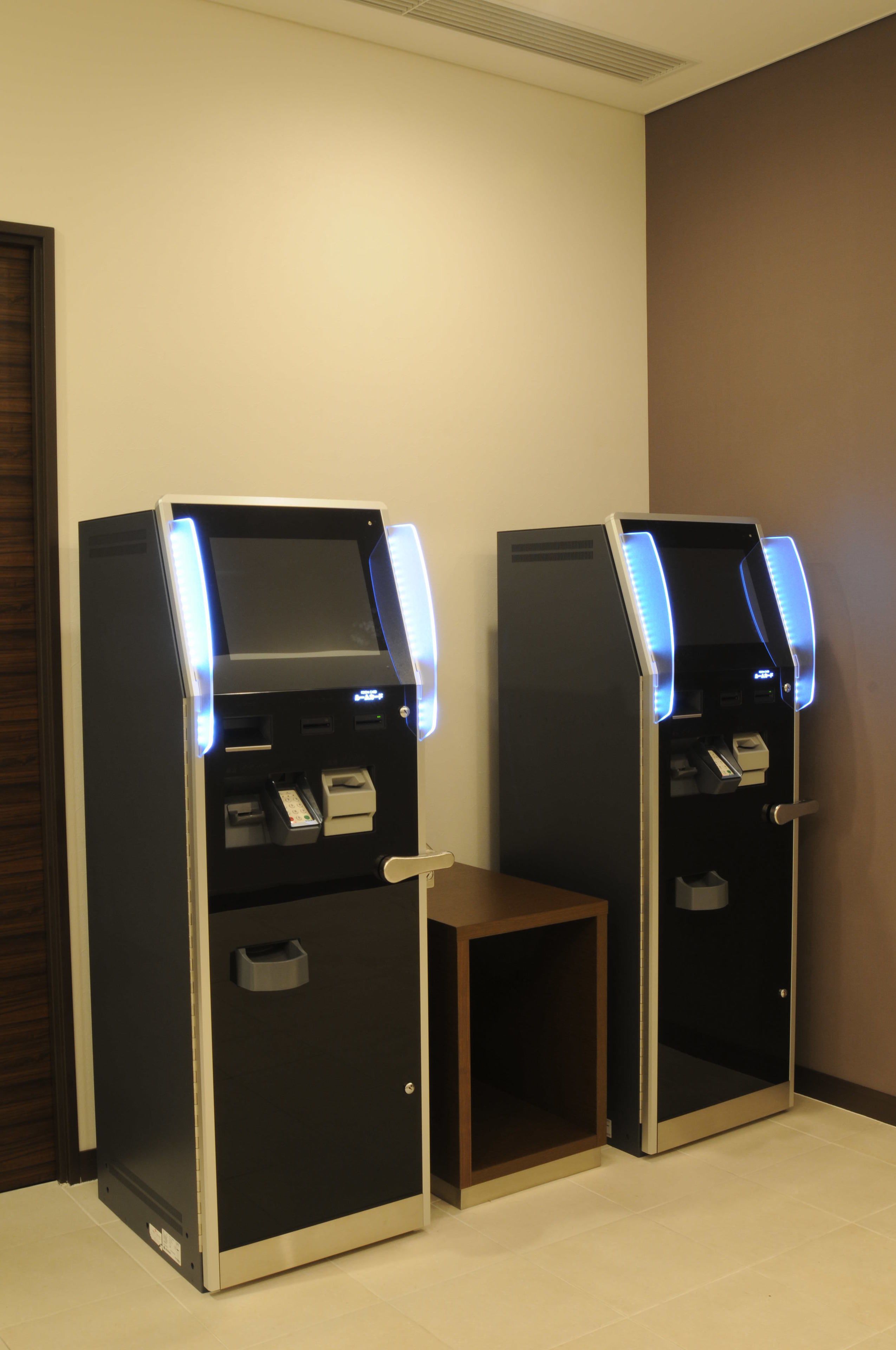 check-in/check-out kiosk