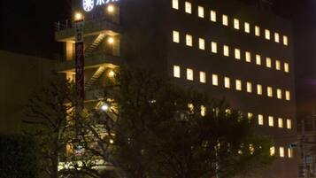 Front of property - evening/night