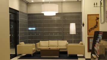 Sala de estar en el lobby