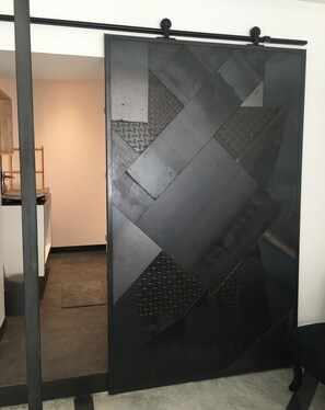 Photo Bedroom | Premium bedding, blackout drapes, soundproofing, iron/ironing board