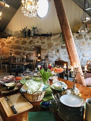 Gratis frukostbuffé varje dag 