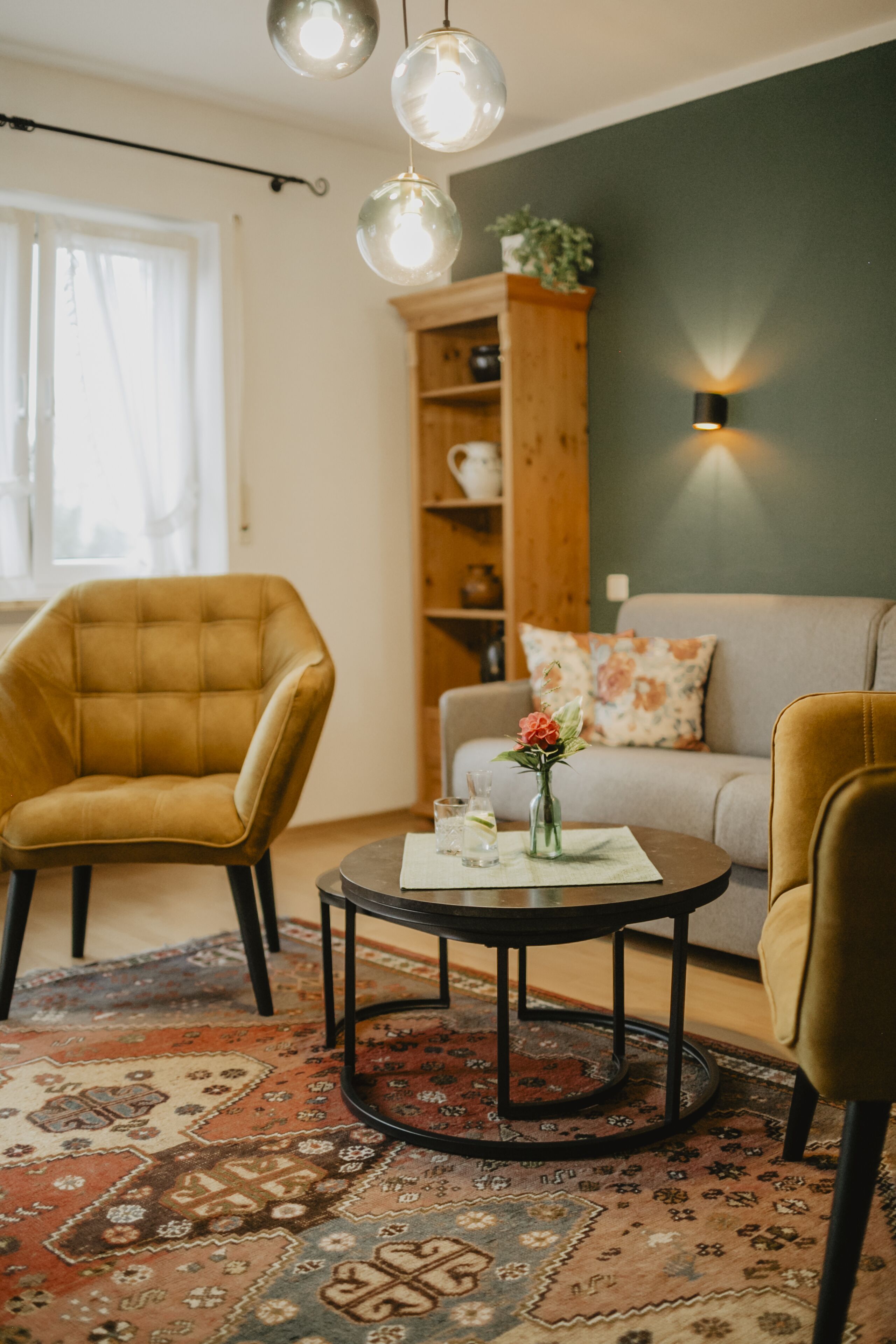 Ferienwohnung  | Wohnbereich | Flachbildfernseher