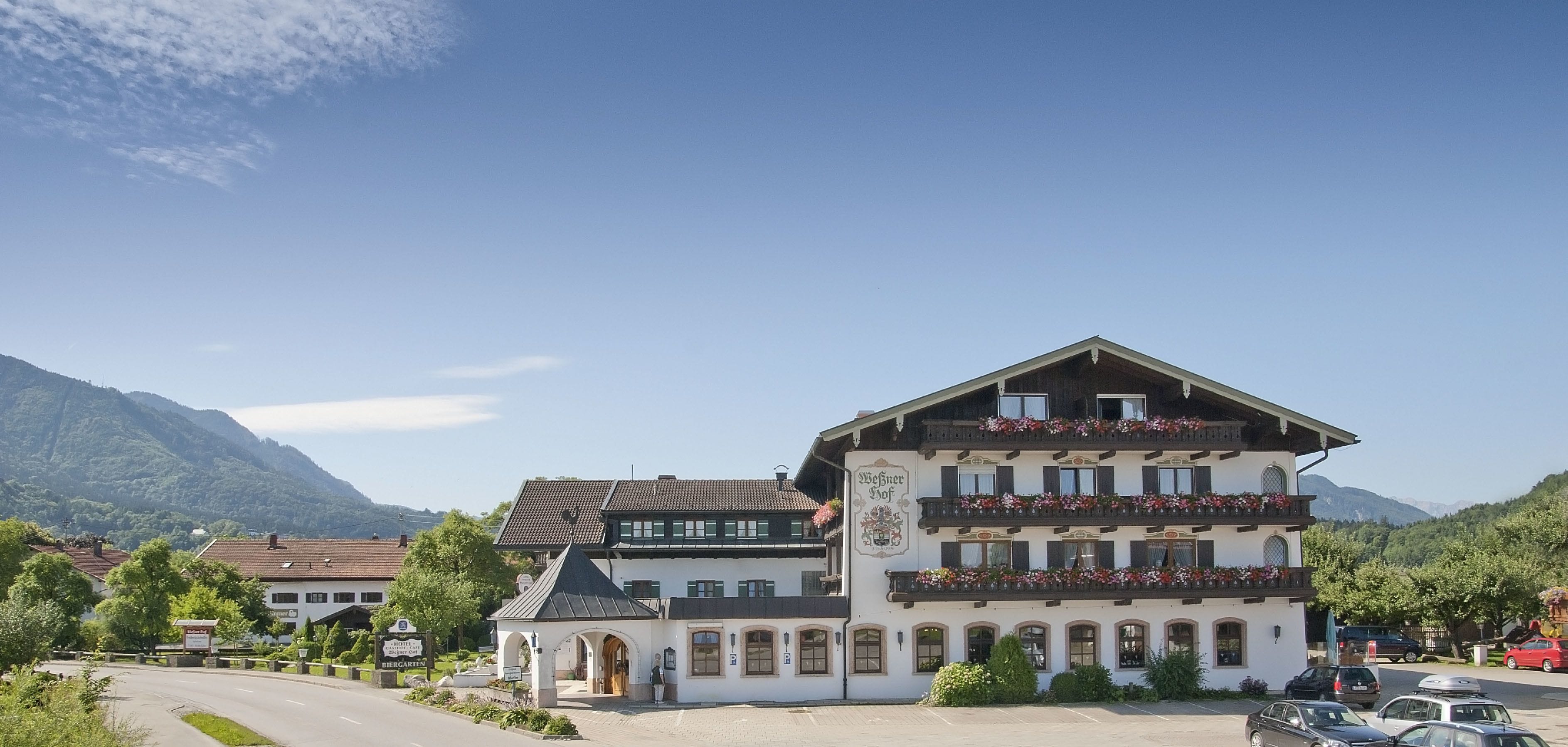 Fassade der Unterkunft