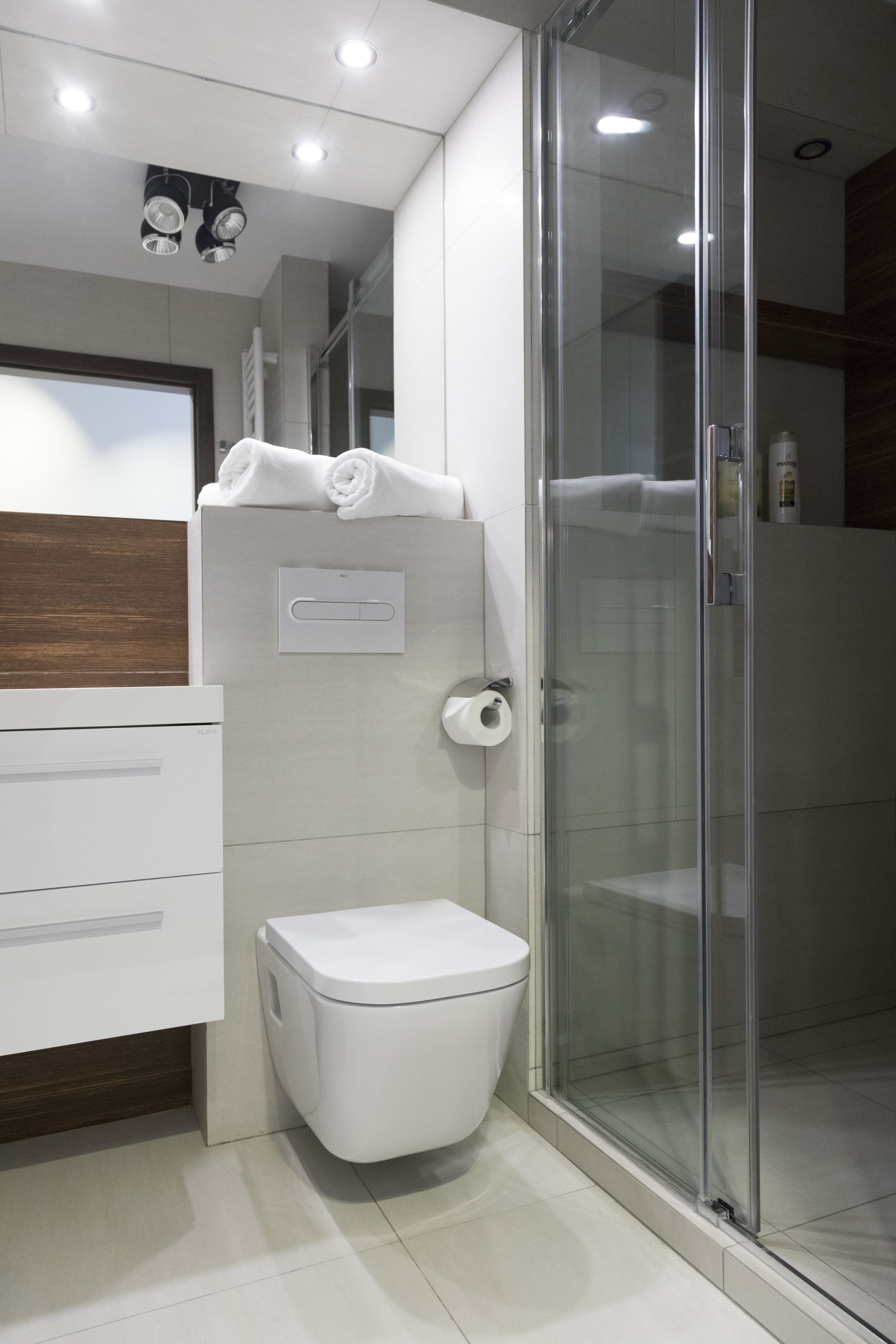 Appartement Exécutif, 2 chambres, coin cuisine | Douche de la salle de bain