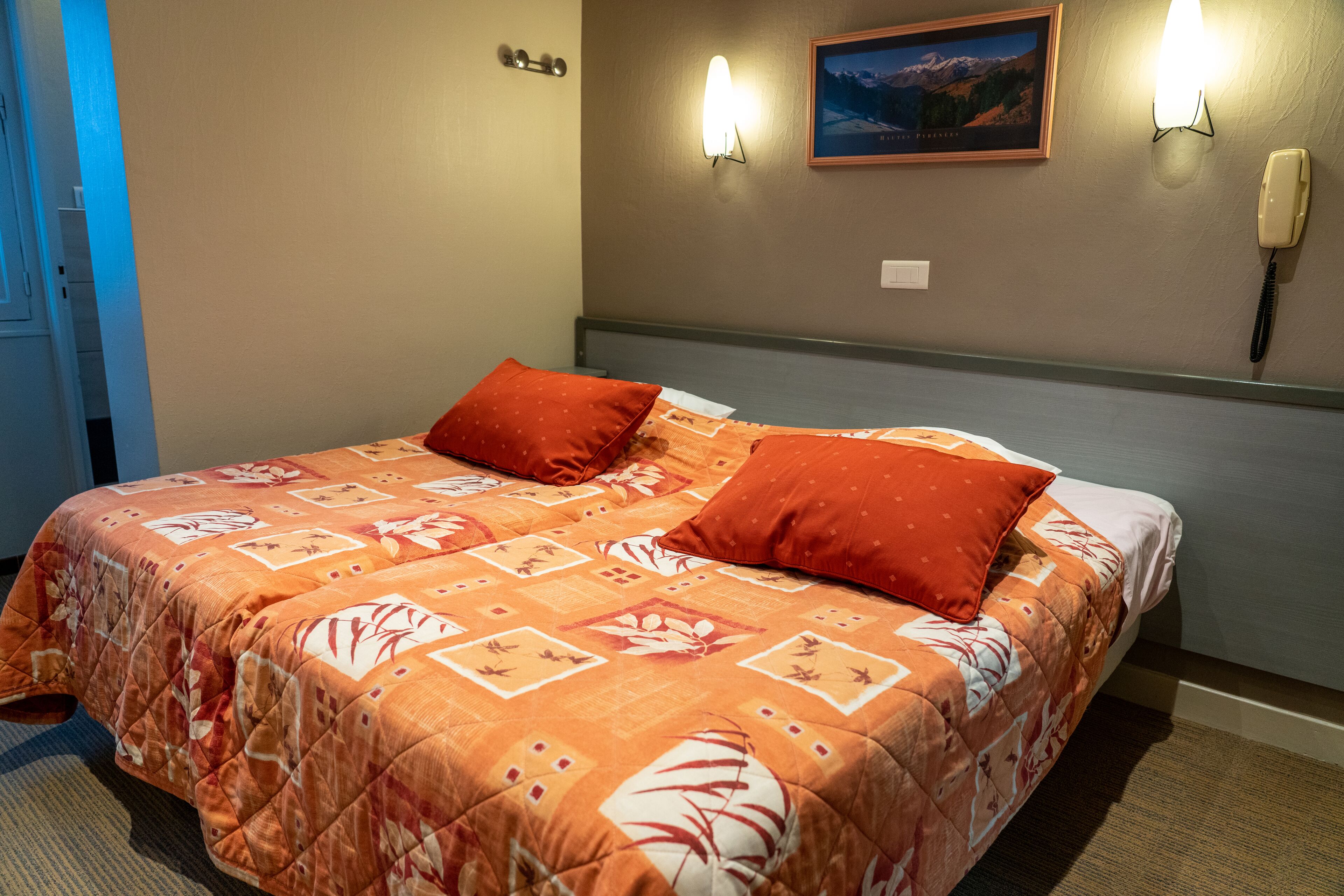 double or twin room | premium bedding, in-room safe, desk, blackout curtains