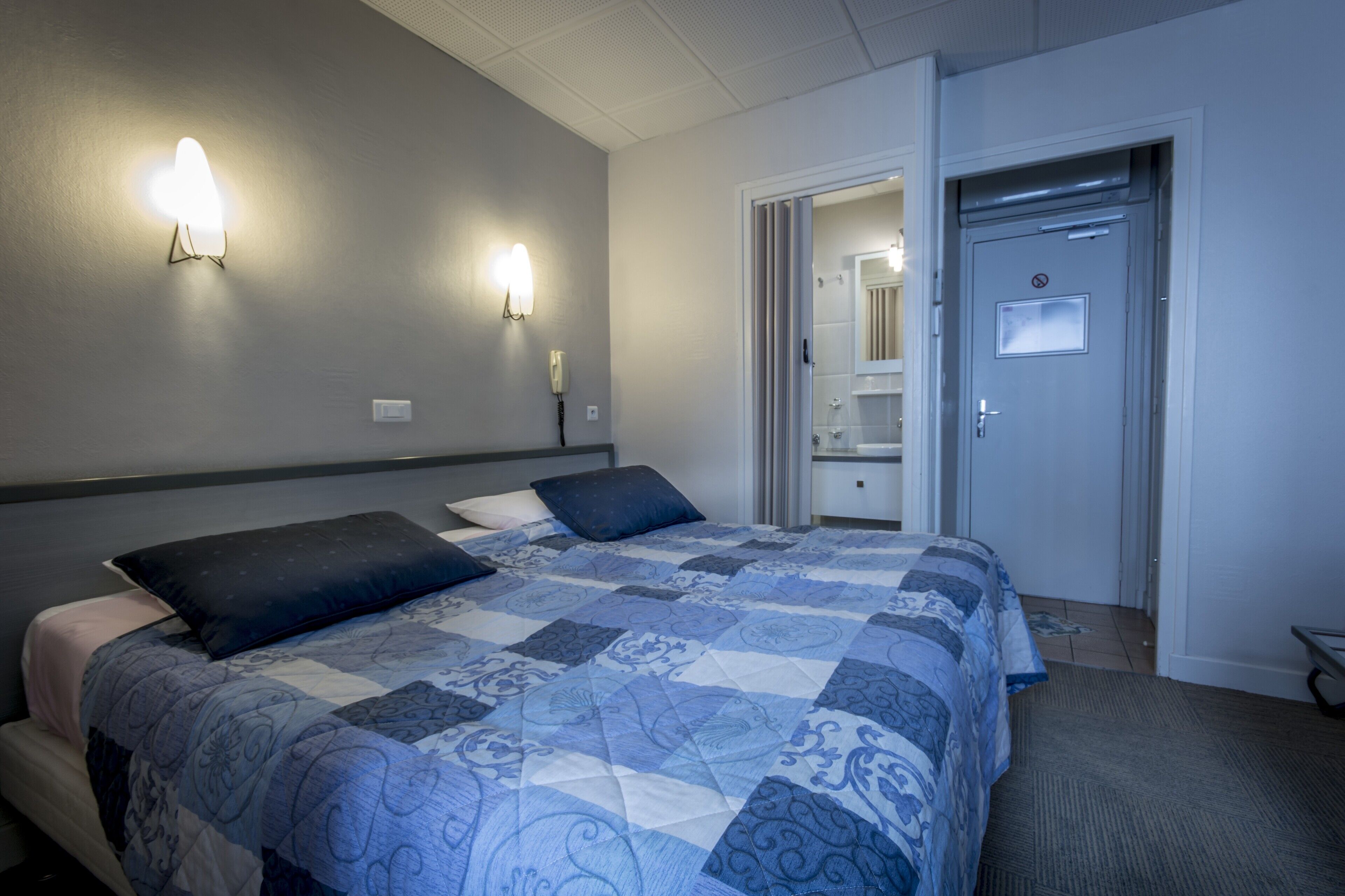 double or twin room | premium bedding, in-room safe, desk, blackout curtains