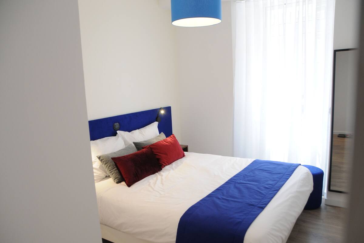 Apartment, 2 Bedrooms, Terrace, Ground Floor | Premium bedding, soundproofing, iron/ironing board, free WiFi