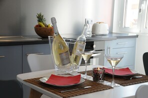 Essbereich im Zimmer