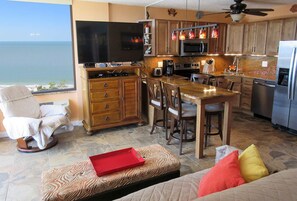 Condo, 1 Bedroom | Living area - Estero Beach & Tennis 803c 1 Bedroom Condo by Redawning (Fort Myers Beach)