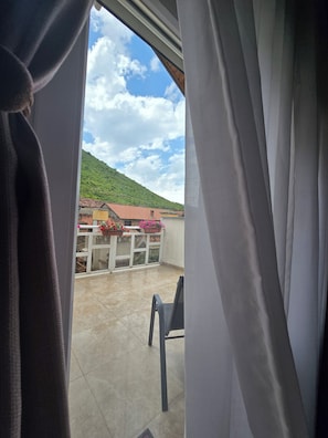 Standard Double or Twin Room, 1 Bedroom, Terrace, City View | Desk, free cribs/infant beds, free WiFi, bed sheets
