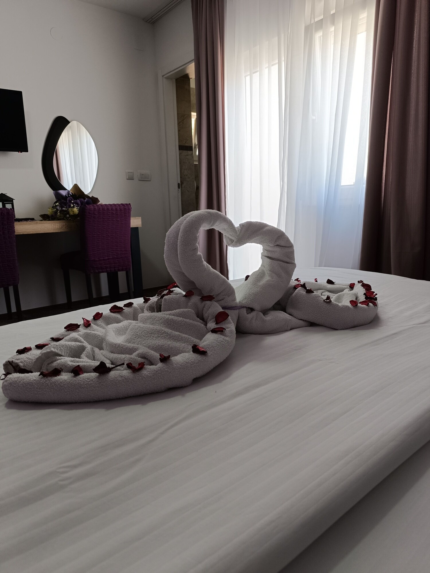 Standard Double or Twin Room, 1 Bedroom, Terrace, City View | Desk, free cots/infant beds, free WiFi, bed sheets