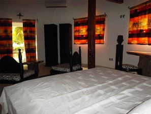 Kamar Mewah, Beberapa Tempat Tidur, teras, pemandangan kolam renang | Fasilitas kamar