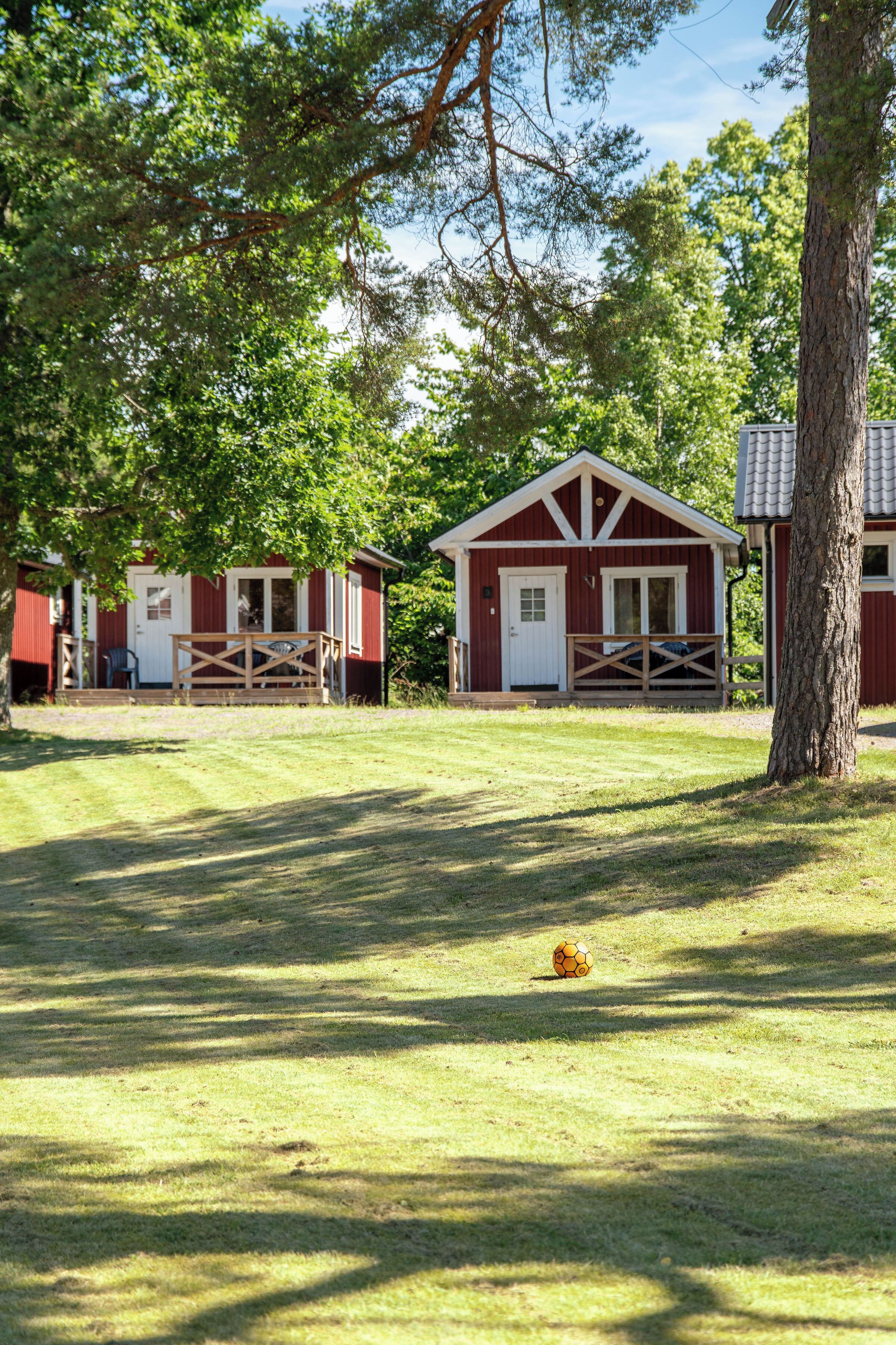 Cabaña, vista al jardín | Ropa de cama 