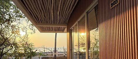 Standard Double Seaview With Garden | Blackout drapes, rollaway beds, free WiFi