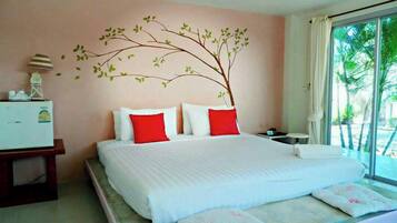 Pimennysverhot, lisävuoteet, ilmainen Wi-Fi