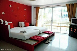 Chambre Standard avec lits jumeaux | Rideaux occultants, lits pliants/supplémentaires, Wi-Fi gratuit